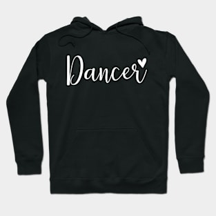 Dancer hand lettering design Hoodie